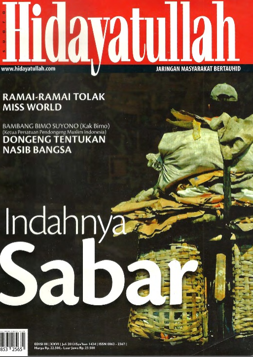 Majalah Hidayatullah : Indahnya Sabar